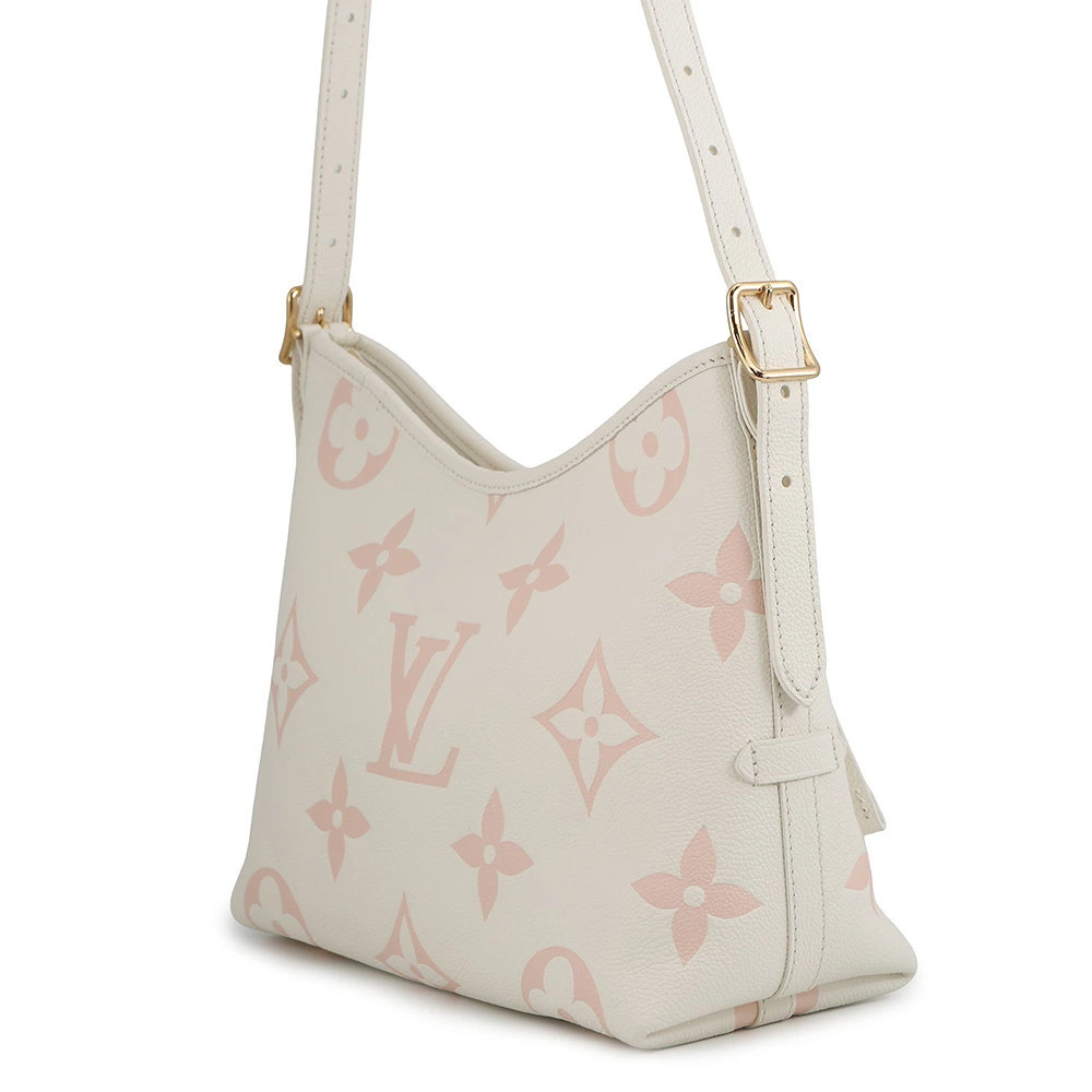 Louis Vuitton Monogram Empreinte bicolor Zip NM shoulder Carryall bag